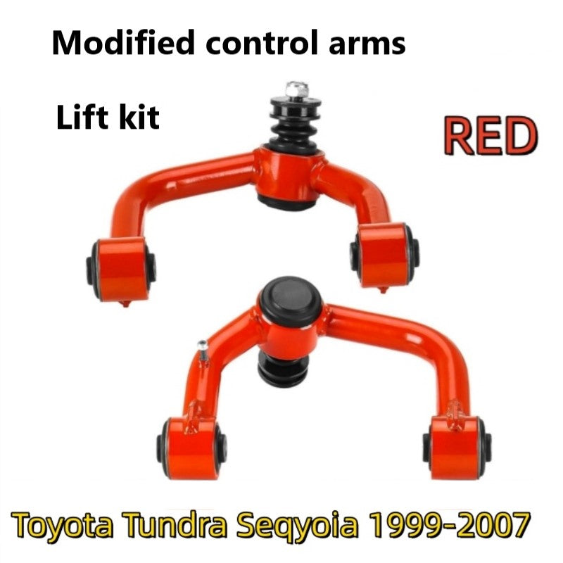 Front Upper Control Arms w/Ball Joints Lift 2-4" for Toyota Tundra 1999-2004, Toyota Sequoia 2000-2007, Suspension Adjustable Kit 2Pcs