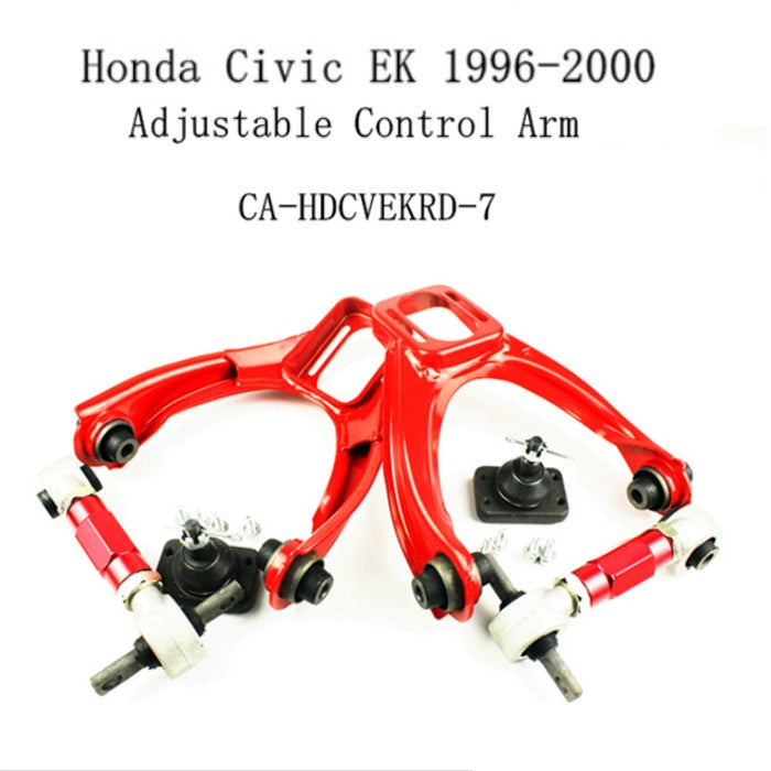 For 96-00 Honda Civic EK EM TRUHART Front Upper  Modified adjustable control arms & rear adjustable tie rod control arms