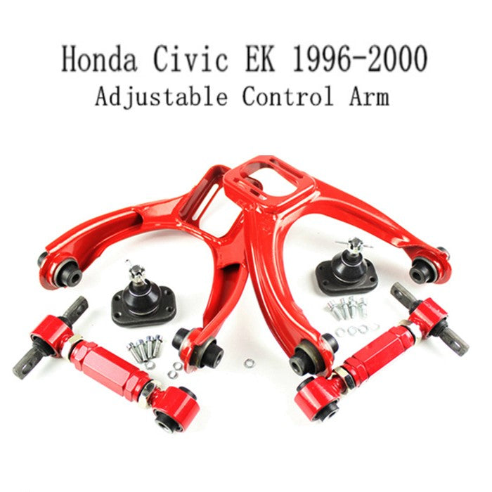 Car modification control arm  Suitable for Honda Civic EK 96-00 with adjustable rear tie rod