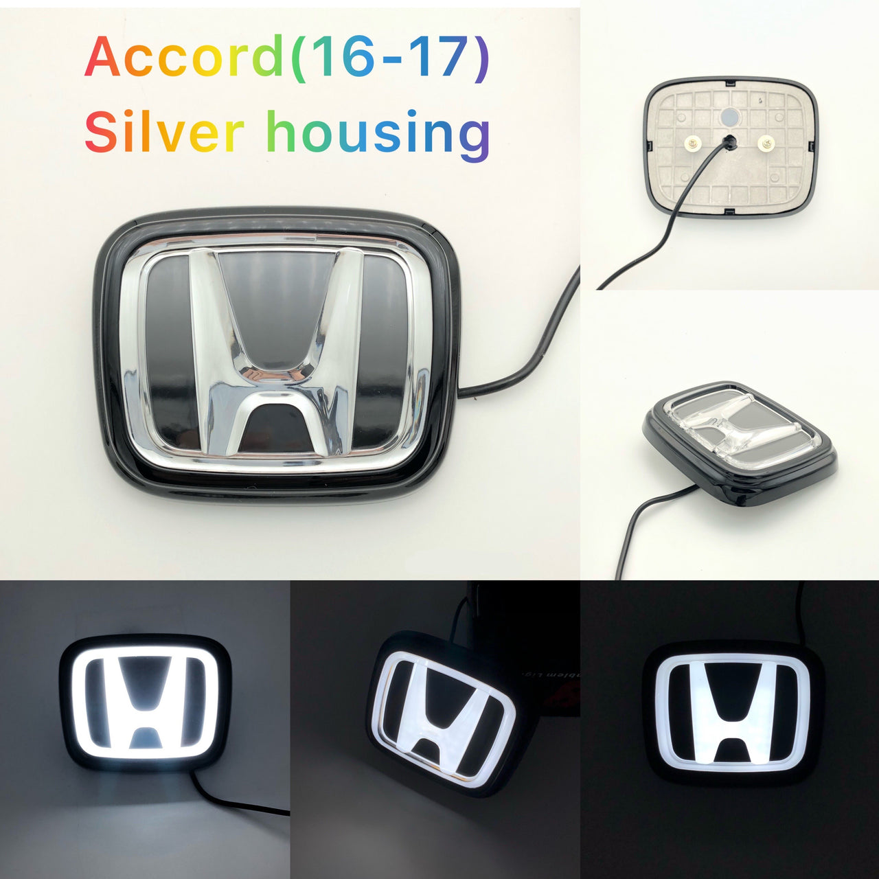 honda logo light led honda dynamic crystal luminous logo emblem light