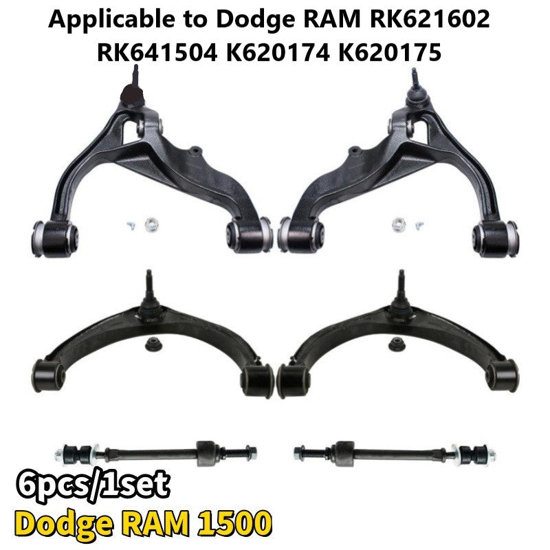 6PCS Dodge Arm 1500 Lift Kit with High Quality fit for Dodge RAM RK621602 RK641504 K620174 K620175