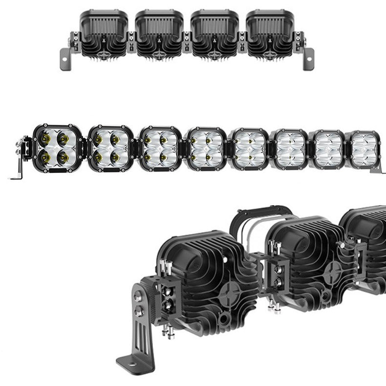 4.65" 40W Super Bright Offroad LED Lights Interconnection Light Bar