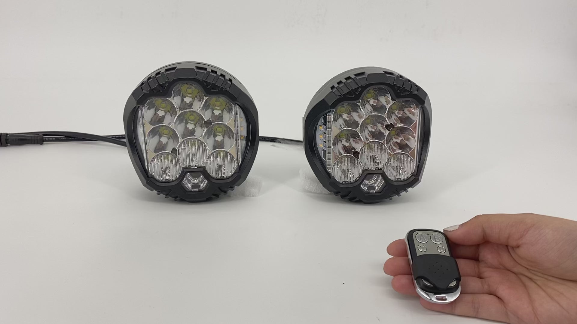 Waterproof Shooter LED Off-Road Lights | 2 Pack | light
