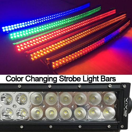 LED Light Bars, Strobe Lighting by Color