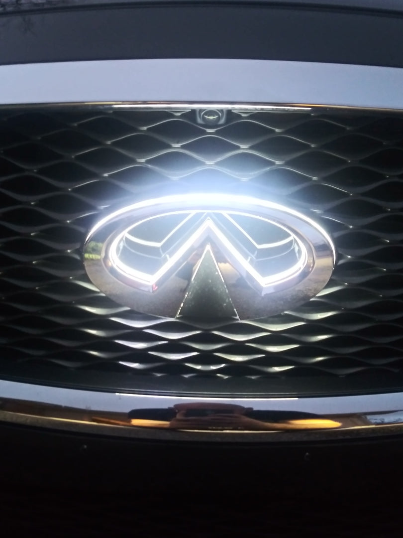 Infiniti logo car vivid light bars